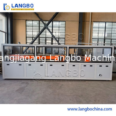 원뿔 두 배 나사 압출기를 가진 300mm PVC 단면도 밀어남 선