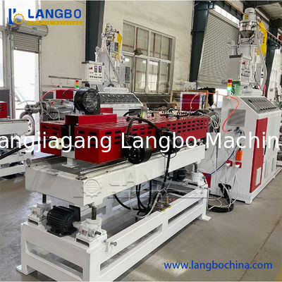 플라스틱 연질 PVC 섬유 골판관 압출기