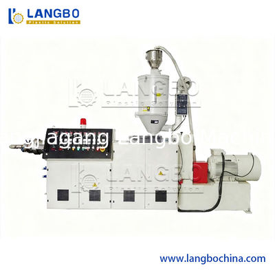 고속 플라스틱 골판지 파이프 기계 / 골판지 튜브 압출 성형기