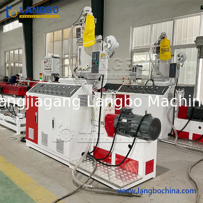 플라스틱 연질 PVC 섬유 골판관 압출기