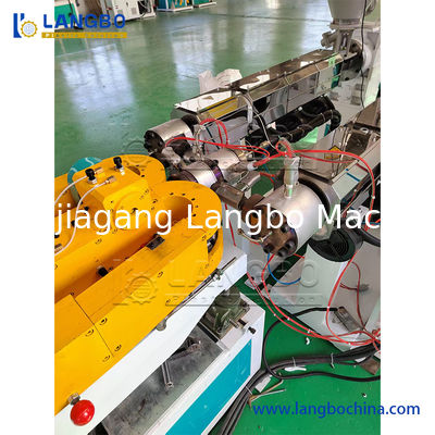 PP PE PVC Plastic Corrugated Electric Conduit Pipe Making Machine Extrusion