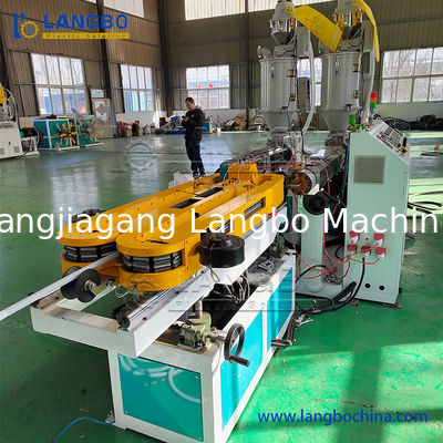 Automated Corrugated Pipe Extrusion Equipment / Plastic Conduit Pipe Making Machine