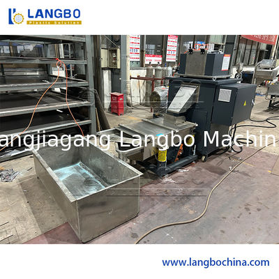 제림기 기계 150kg/H 수용량을 재생하는 단일 나사 압출기 플라스틱