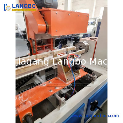 자동 파이프 슬롯 머신 플라스틱 PVC PE PP 파이프 구획 머신 PLC 제어 PVC 물 파이프 머신 퍼포레이터 머신