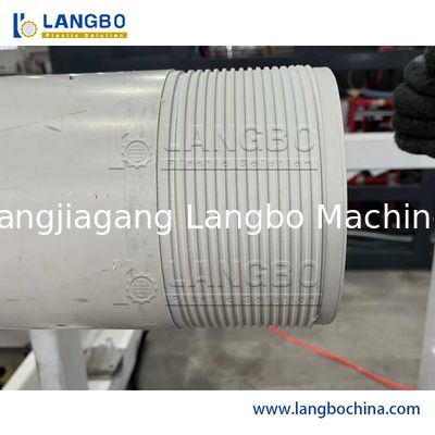 자동 CNC 파이프 스레딩 기계 16-630mm PVC 파이프와 쌍 나사 추출기 및 완전 자동 작동