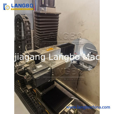 자동 CNC 파이프 스레딩 기계 16-630mm PVC 파이프와 쌍 나사 추출기 및 완전 자동 작동