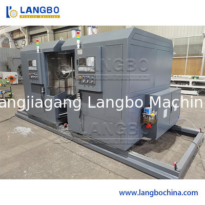 자동 PPR PVC HDPE 플라스틱 파이프 스레딩 기계