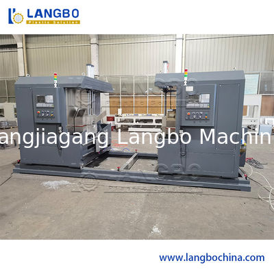 16~160mm 범위의 CNC/PLC 제어 시스템과 플라스틱 파이프에 대한 자동 센터링으로 된 PVC 파이프 스레드 절단 기계