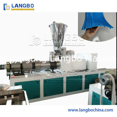 공장 가격 플라스틱 방수 스트립 바 프로파일 시트 압출기 생산 라인