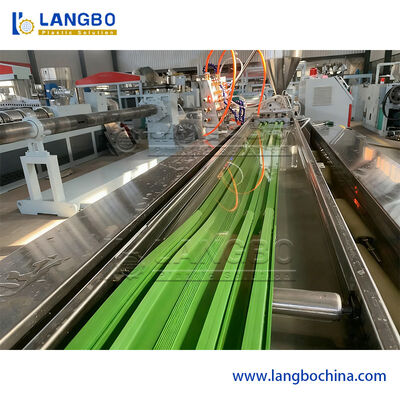 몰딩 및 벽 패널용 PVC 워터스톱 장식 프로파일