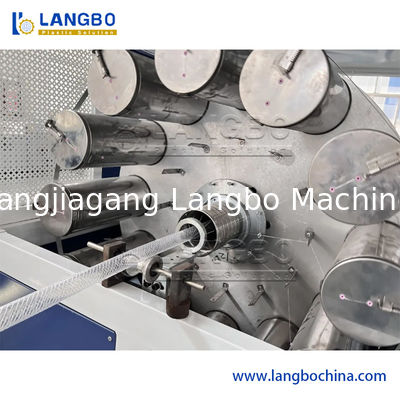 섬유 강화 연질 PVC 가든 호스 기계 PVC 가든 호스 압출기