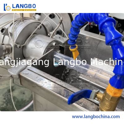 PVC 섬유 편조 강화 수도관 압출기