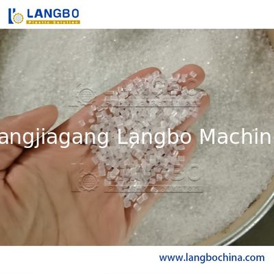 PP PLC PE HDPE LDPE 재활용 플라스틱 granule granulating Machine granulating line