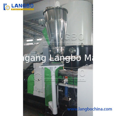 폐플라스틱 LDPE HDPE PE PP 필름 점보백 페트병 플레이크 덩어리 파이프 PVC 하드 플라스틱 ABS PC 세척 재활용 생산 펠릿화 과립화 라인