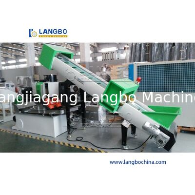 폐플라스틱 LDPE HDPE PE PP 필름 점보백 페트병 플레이크 덩어리 파이프 PVC 하드 플라스틱 ABS PC 세척 재활용 생산 펠릿화 과립화 라인