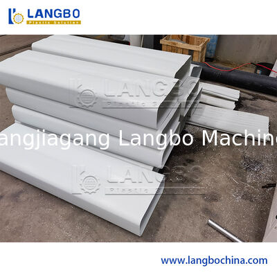 PVC PE PP WPC Door Floor Decorative Profile Board Panel Extrusion Production Line