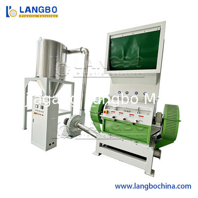 PVC 애완동물 배럴/파이프/팔레트 분쇄기 폐플라스틱 병 분쇄기