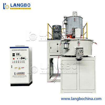 ISO 튼튼한 나사형 콘베이어 고성능을 가진 자동 PVC 믹서 기계