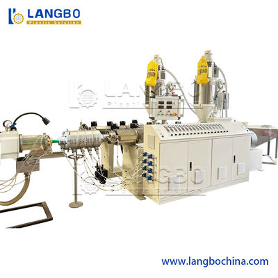 마크 라인 63 밀리미터 PLC 리모콘과 플라스틱 PPR 파이프 압출 생산