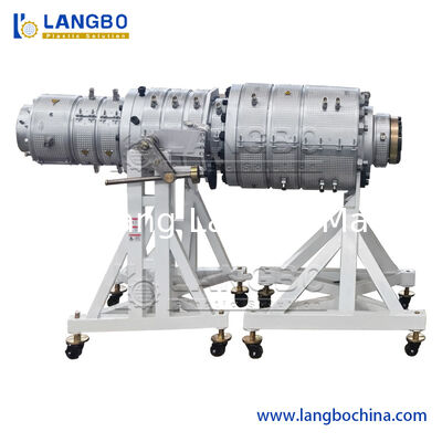 고용량 관 밀어남 기계, 기계를 만드는 겹가닥 PVC 관