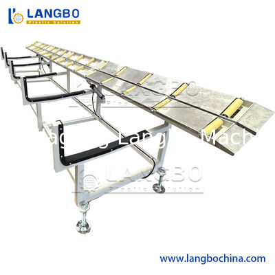 고용량 관 밀어남 기계, 기계를 만드는 겹가닥 PVC 관