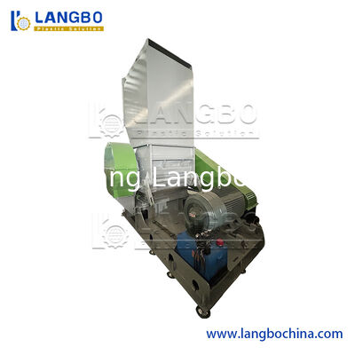 폐기물 플라스틱 필름 엮은 가방 신발 트윈 롤 로터 싱글 샤프트 Shredder 머신 플라스틱 분쇄기