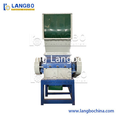 Waste PVC/PP/PE/Pet Film Bag/Sheet/Can/Profile/Bottle/Barrel Metal Cable Wire Industrial Small/Mini Plastic Crusher Machine