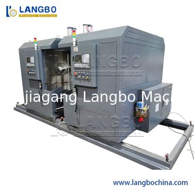 자동 플라스틱 파이프 스레더 생산 라인 PP PE PVC 파이프 스레딩 기계