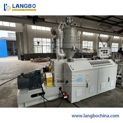 3층 코엑스트루션 PPR 파이프 추출 라인 350kg/h 용량 및  PLC 제어