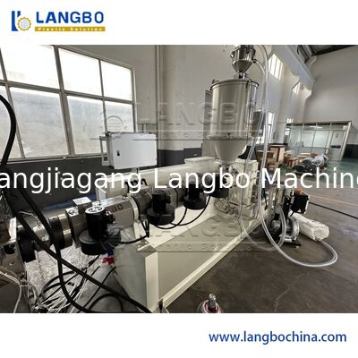 세륨 PPR 찬/온수 관을 위한 가득 차있는 자동적인 플라스틱 관 밀어남 선