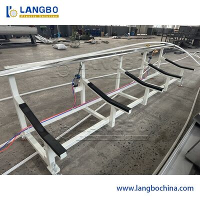 3층 코엑스트루션 PPR 파이프 추출 라인 350kg/h 용량 및  PLC 제어