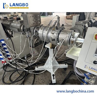 저잡음 20-63mm PPR 관 밀어남 선 3개의 층 PPR 유리 섬유 관 제조