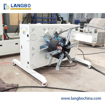 슈나이더 전기 부품 부드러운 PE 파이프 와이더 기계 16-160MM 파이프