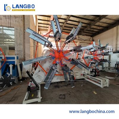 플라스틱 PE 부드러운 파이프 코러거이드 Hose 파이프 와이더 코일 제조 기계