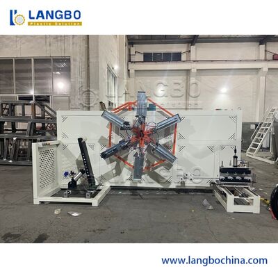 HDPE 파이프를 롤링하기 위한 20~75 PE 파이프 와일딩 머신