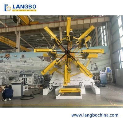 고급 PE 호스 코일링 시스템 0.1-10m/min 코일링 속도 HDPE 파이프 와인딩 머신 (가공 파이프용)