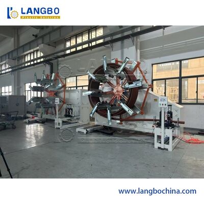 플라스틱 PE 부드러운 파이프 코러거이드 Hose 파이프 와이더 코일 제조 기계