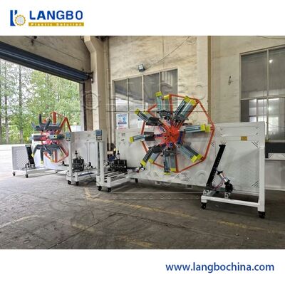 고급 PE 호스 코일링 시스템 0.1-10m/min 코일링 속도 HDPE 파이프 와인딩 머신 (가공 파이프용)