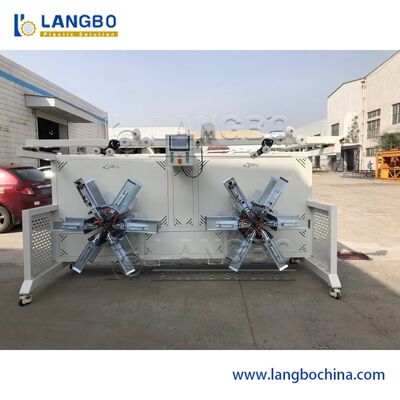 고급 PE 호스 코일링 시스템 0.1-10m/min 코일링 속도 HDPE 파이프 와인딩 머신 (가공 파이프용)