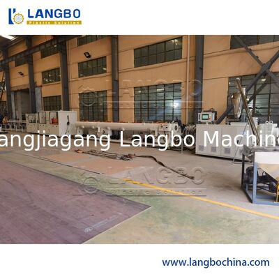 에너지 절약 플라스틱 관 밀어남 선, 새로운 조건 쌍둥이 나사 압출기