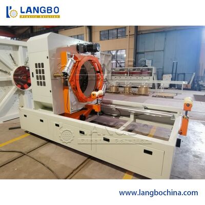 플라스틱 PVC 배수관 압출기 골판관 압출 성형기