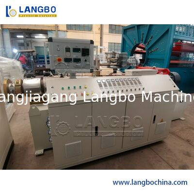 수관 Pvc 쌍둥이 나사 압출기, 자동 통제 플라스틱 밀어남 기계