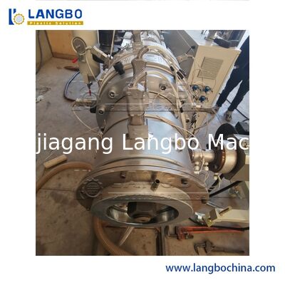 고도로 발전된 PVC HDPE PE 플라스틱 파이프 제조 기계 315mm 추출 라인 기계