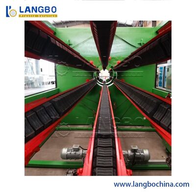 PVC 파이프 추출 라인입니다.