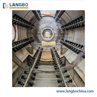 물 공급 파이프 쌍 나사 및 배럴 디자인을위한 고속 PVC 파이프 엑스트루더 기계