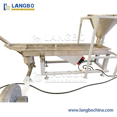 플라스틱 이중 트윈 스크류 압출기 PVC 다이 페이스 열 절단 컴파운딩 펠렛화 과립화 재활용 라인