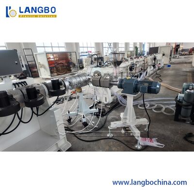 75-315mm 이중 단일 다층 PE 파이프 압출 라인 / HDPE 파이프 제조 기계 / 플라스틱 파이프 생산 라인