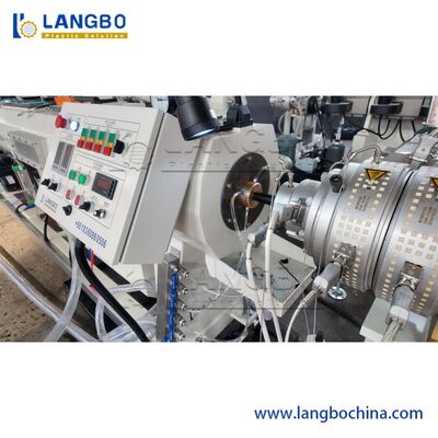 75-315mm 이중 단일 다층 PE 파이프 압출 라인 / HDPE 파이프 제조 기계 / 플라스틱 파이프 생산 라인