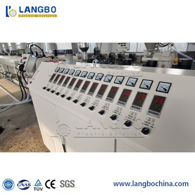 20-110mm 강화 PPR HDPE UPVC 파이프 압출기 라인, 파이프 스크류 압출기