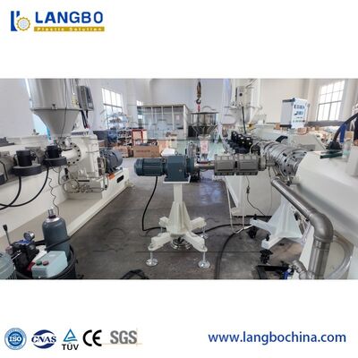 20-90mm PE HDPE PPR 플라스틱 물 가스 오일 공급 파이프 튜브 추출 생산 라인 단일 나사 추출 파이프 제조 기계